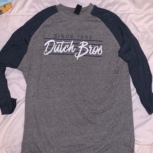 Dutch Bros 3/4 sleeve shirt